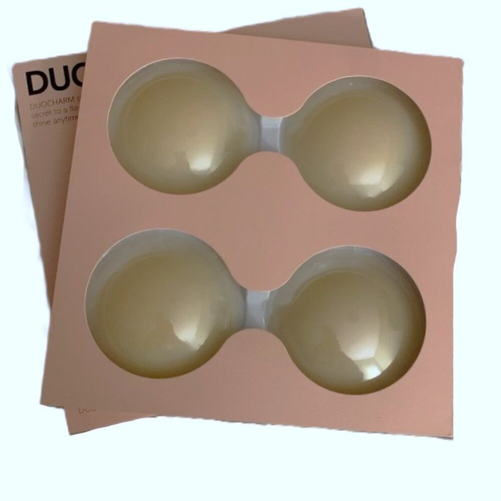 Reusable Silicone Nipple Covers Pasties 4 Pack Nude - Picture 3 of 4